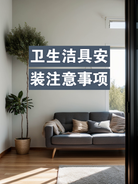 卫生洁具安装注意事项全指南 从准备到验收的完整攻略
